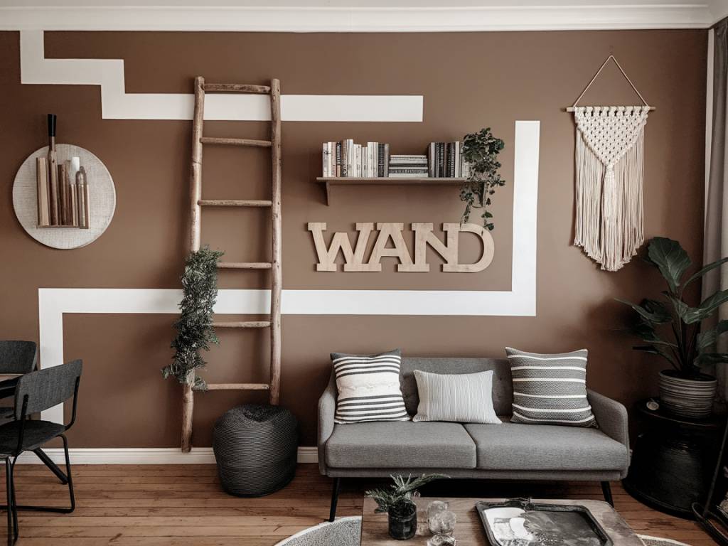 Kreatives wanddesign mit diy-projekten: so verwandelt sich jede wand in ein unikat